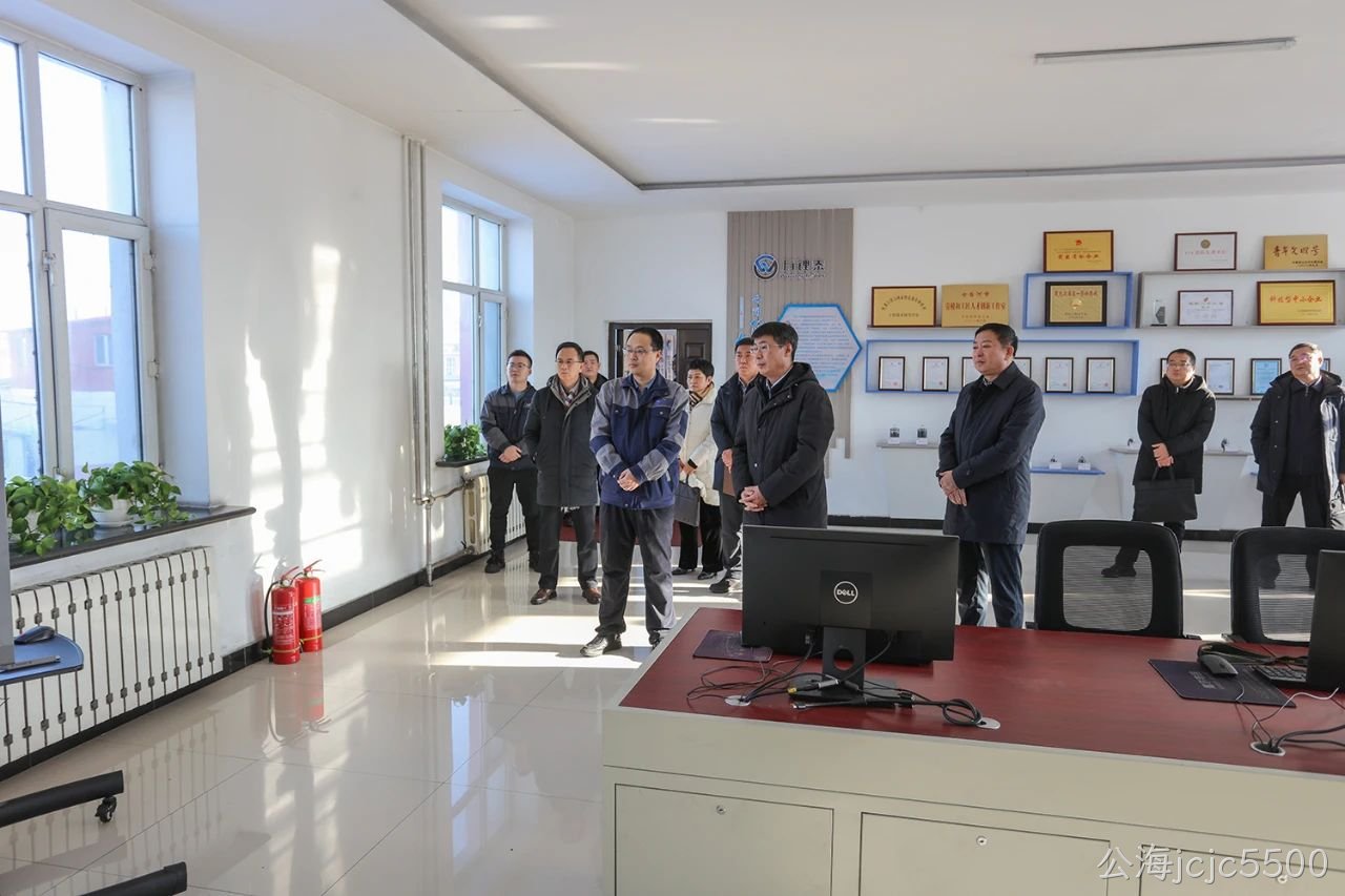 七台河市市委副书记、市长张涛莅临公海jcjc5500调研(图1)